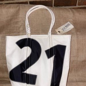 Sea bass tote bag